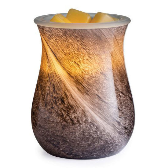 Obsidian Glass Illumination Fragrance Warmer by Candle Warmer