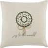 Square French Knot Xmas Pillow by Mudpie