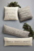 Square Reversible Knit Pillow by Mudpie