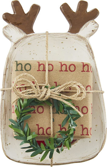 Reindeer Wreath Farm Xmas Soap Set by Mudpie