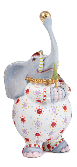 Jambo Eleanor Elephant Mini Ornament by Patience Brewster