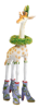 Jambo Janet Giraffe Mini Ornament by Patience Brewster