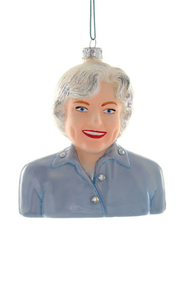 Betty White Ornament by Cody Foster