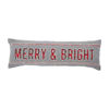 Merry Bright Canvas Pillow by Mudpie