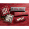 Merry Bright Canvas Pillow by Mudpie