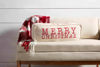 Four Sided Holiday Pillow by Mudpie