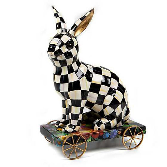 Courtly Check Bunny on Parade by MacKenzie-Childs