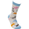 Cat Lover Socks by Primitives by Kathy