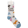 Cat Lover Socks by Primitives by Kathy