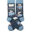 Rather Be Sleeping Socks by Primitives by Kathy