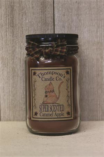 Caramel Apple Small Mason Jar Candle by Thompson's Candles Co