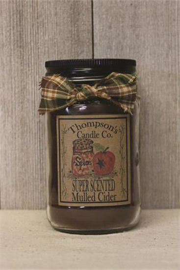 Mulled Cider Small Mason Jar Candle by Thompson's Candles Co