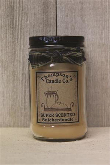 Snickerdoodle Small Mason Jar Candle by Thompson's Candles Co