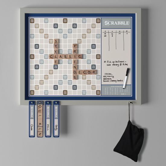 Scrabble Deluxe 2-in-1 Wall Edition by WS Game Company