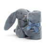 Bashful Dusky Blue Bunny Soother by Jellycat