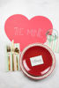 Die-Cut Heart Placemat - 12 Sheets by Hester & Cook