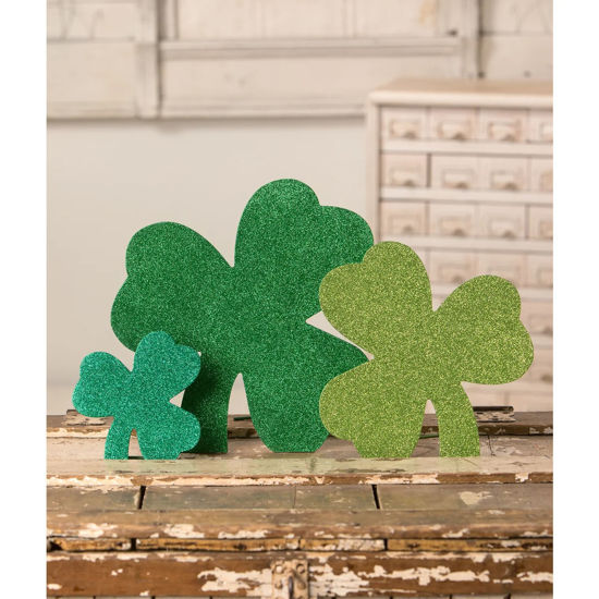St. Patrick’s Day Standing Shamrocks by Bethany Lowe Designs
