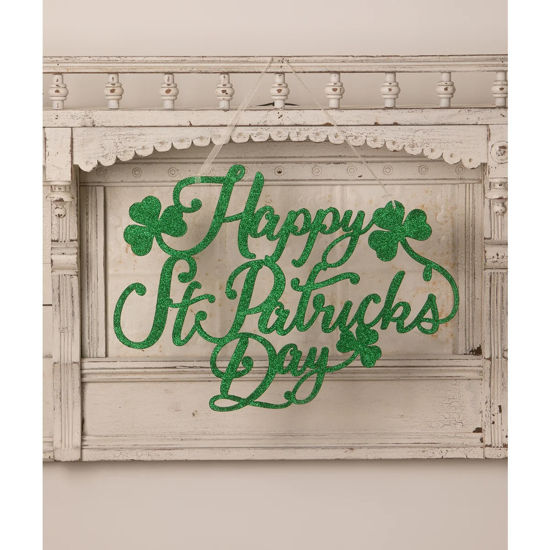 Happy St. Patrick's Day Sign by Bethany Lowe Designs