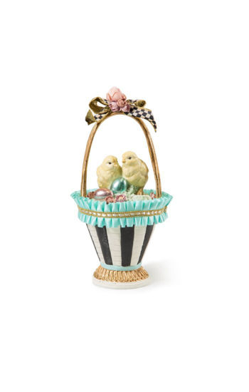Sweet Shop Chick Basket by MacKenzie-Childs