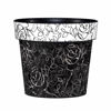 Black and White Roses 6" Art Pot by Studio M
