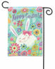 Whimsy Bunny Garden Flag by Studio M