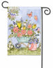 Flower Cart Garden Flag by Studio M