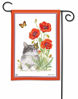 Poppy Cat Garden Flag by Studio M