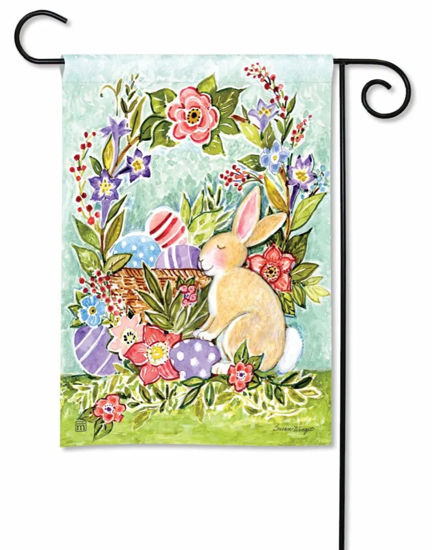 Joyful Easter Garden Flag by Studio M
