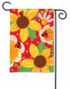 Bugs and Blooms Garden Flag by Studio M