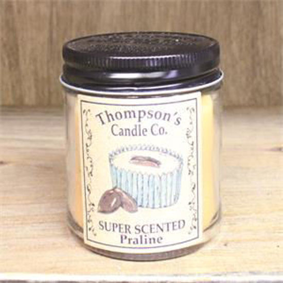 Praline Small Mason Jar Candle by Thompson's Candles Co
