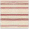 Red Stripe Paper Table Runner by Primitives by Kathy