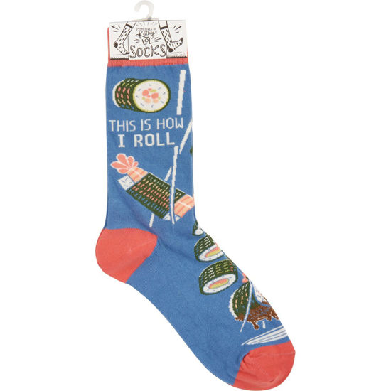 This is How I Roll Socks by Primitives by Kathy