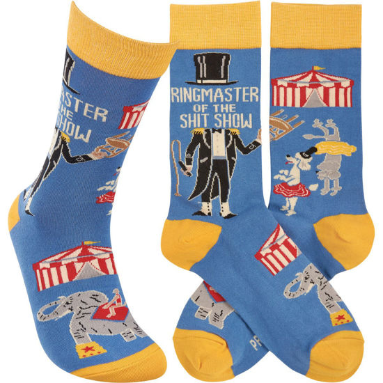 Ringmaster Socks by Primitives by Kathy