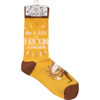 Ray of Sunshine Socks by Primitives by Kathy