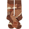 For Fox Sake Socks by Primitives by Kathy