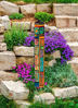 May Peace Prevail 40" Art Pole by Studio M