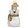Mini Polar Bear Ornament by Old World Christmas