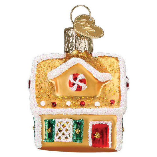 Mini Gingerbread House Ornament by Old World Christmas