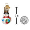 Mini Snowman Ornament by Old World Christmas