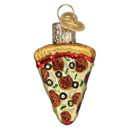 Mini Pizza Slice Ornament by Old World Christmas