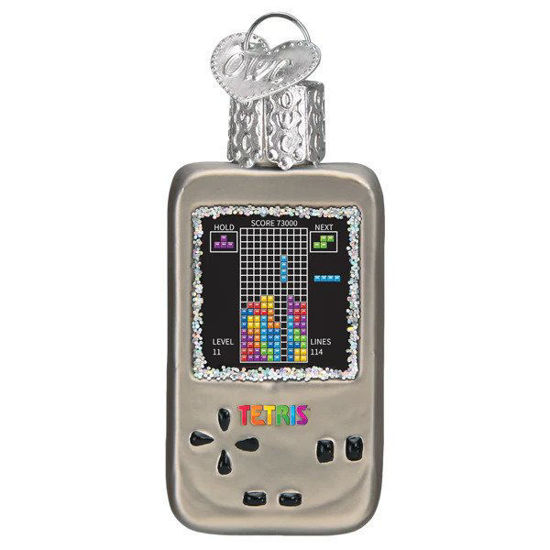 Mini Tetris Ornament by Old World Christmas