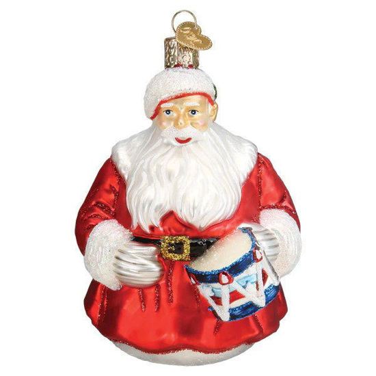 Norman Rockwell Iconic Santa Ornament by Old World Christmas