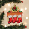 Family Of 3 Stockings Ornament by Old World Christmas