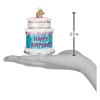Happy Birthday Cake Ornament by Old World Christmas
