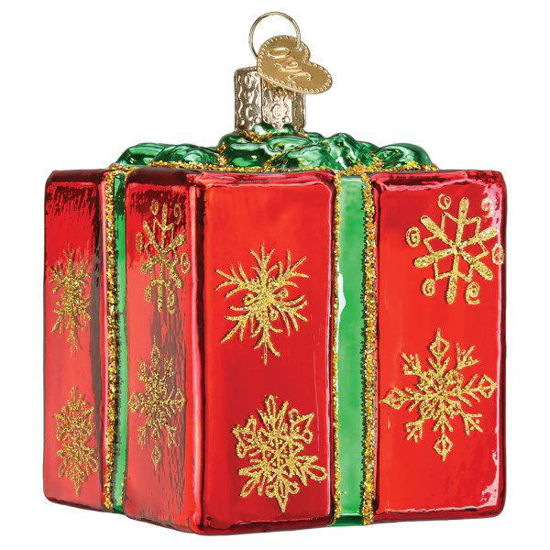 Christmas Gift Box Ornament by Old World Christmas