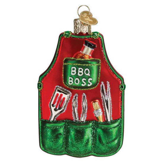 BBQ Apron Ornament by Old World Christmas