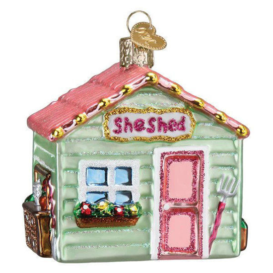 She Shed Ornament by Old World Christmas