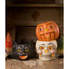 Silly Skelly Bucket Paper Mache by Bethany Lowe Designs
