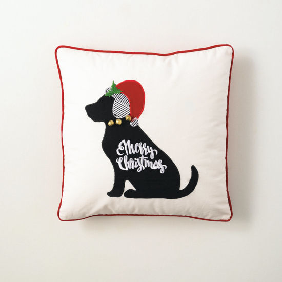 Dog/Merry Christmas Pillow by Sullivans