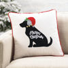 Dog/Merry Christmas Pillow by Sullivans